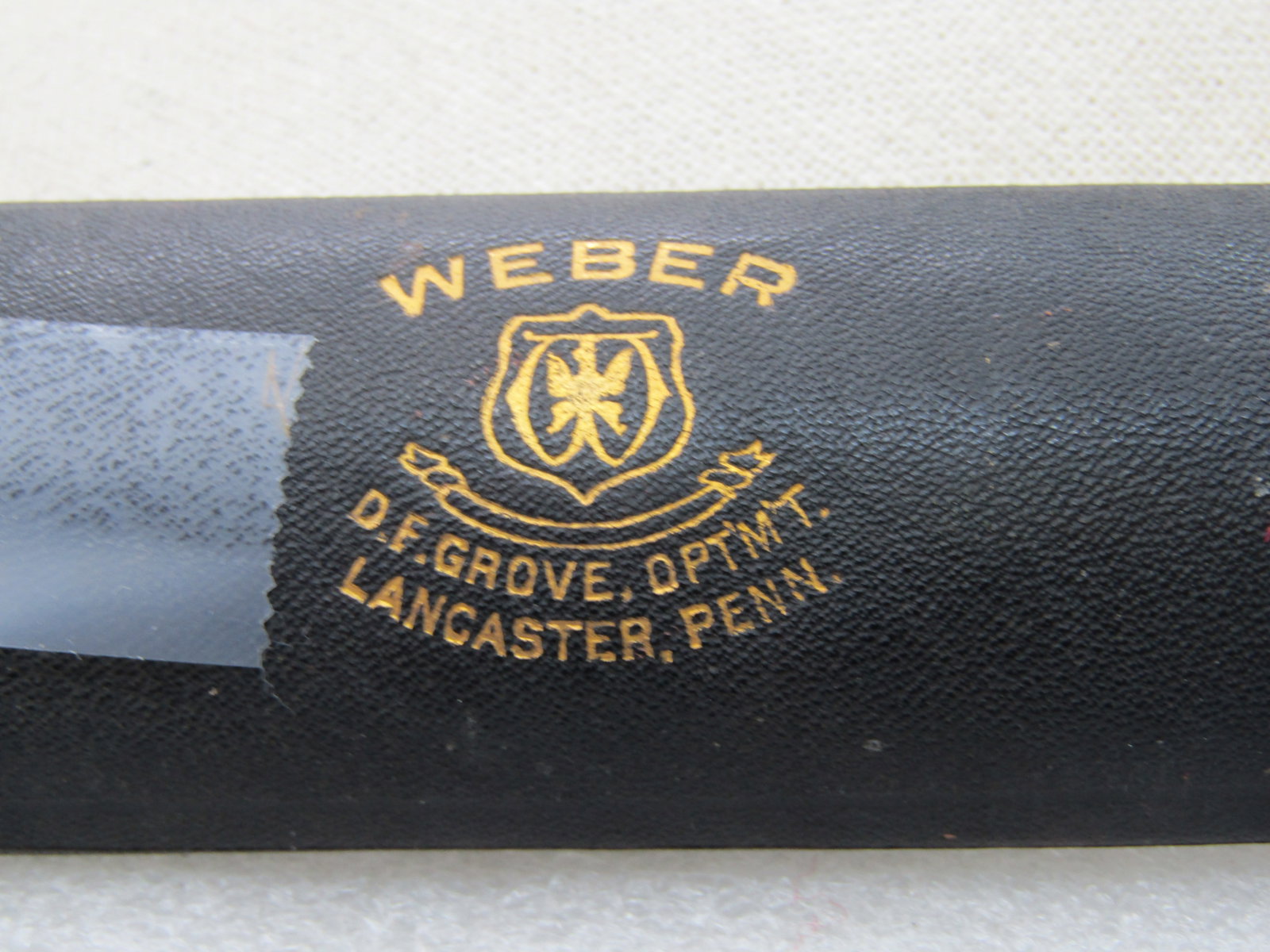 Early 1900 Weber Eye Glasses in Case, Lancaster, PA - 6