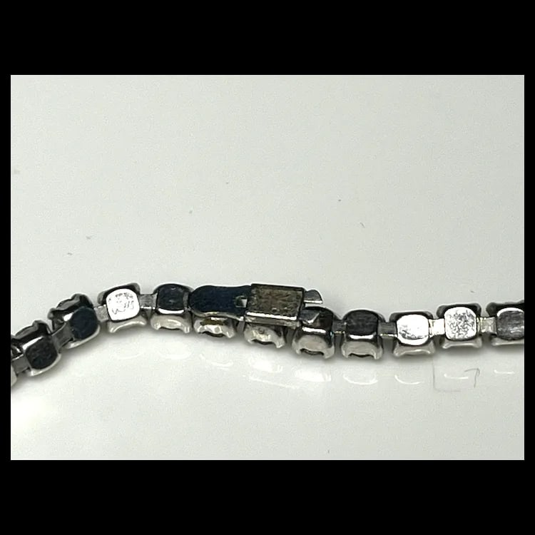 Vintage Rhinestone Statement Necklace - 3