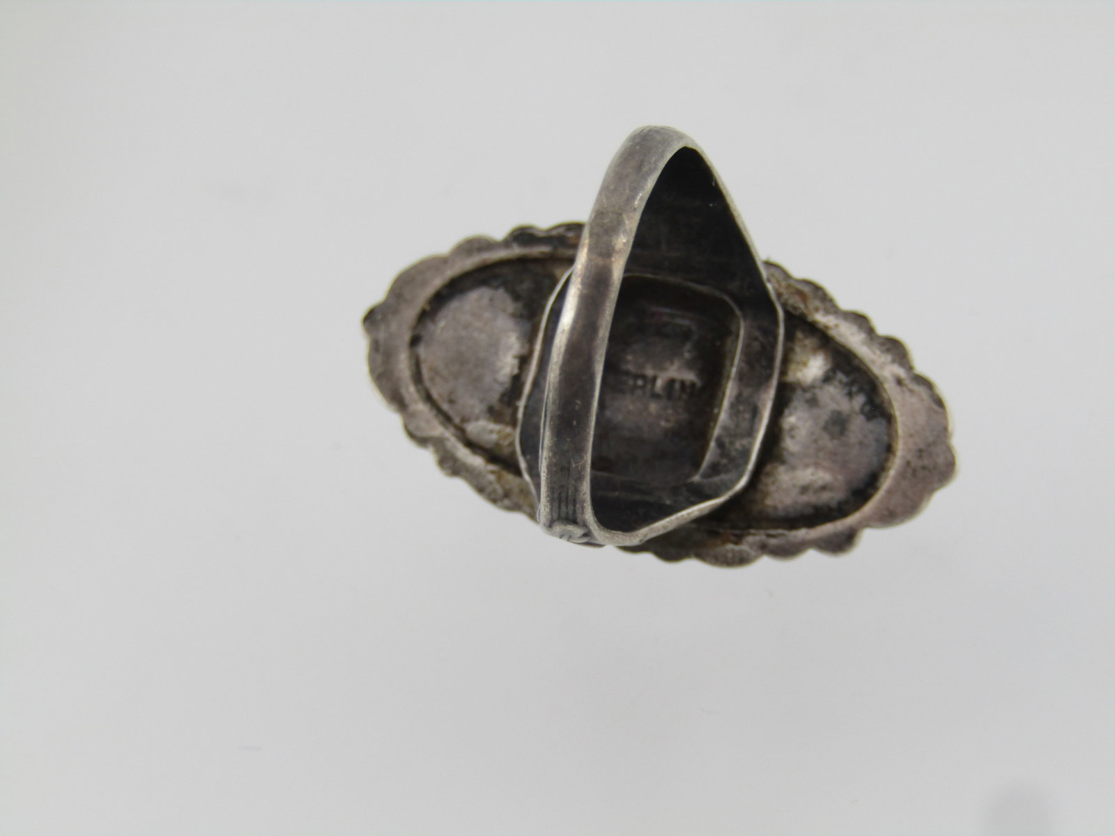 Vintage Sterling Blister Pearl Ring, Sz. 6.25, 1940's-1950's, - 5