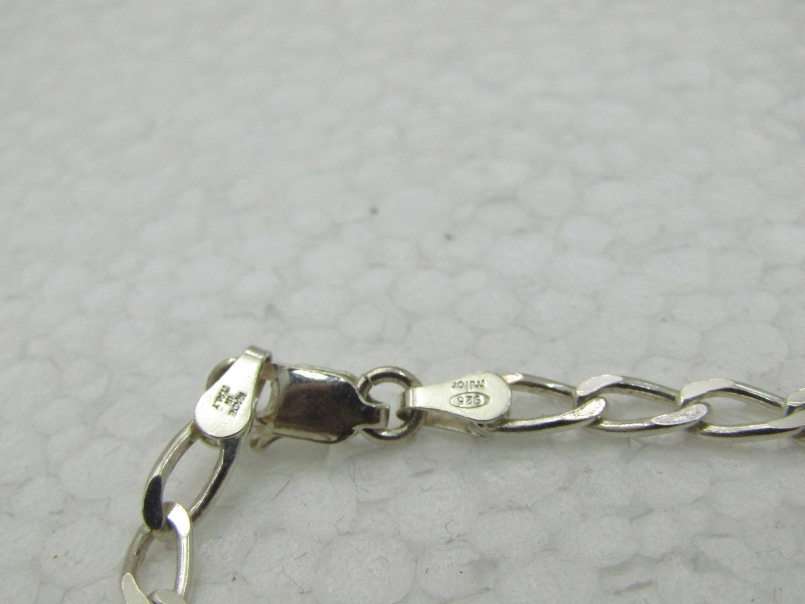 Sterling Silver 3.5mm Milor Linked Bracelet, 7.25" Italy - 4
