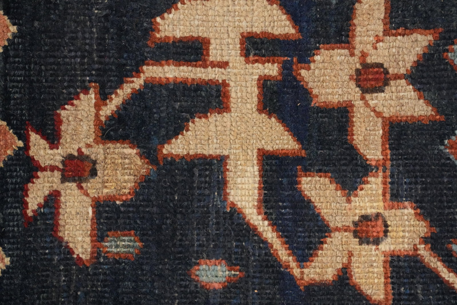 Pre-1900 Vegetable Dye Heriz Serapi Persian Area Rug 8x12 - 6
