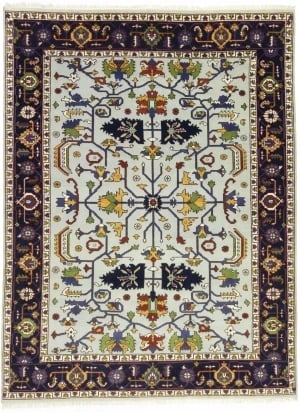 Light Gray Floral 9X12 Indo-Mahal Oriental Rug: Title:Light Gray Floral 9X12 Indo-Mahal Oriental Rug Description:Handmade 9X12 gray oriental rug made with vegetable dyes (fine wool pile and cotton foundation), superior knot count, and appealing anc