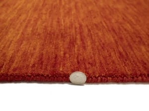 Orange-red Tribal 9X12 Gabbeh Modern Rug - 10