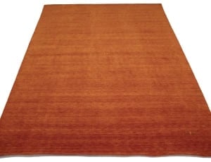 Orange-red Tribal 9X12 Gabbeh Modern Rug - 11