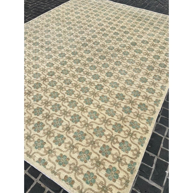 Khotan design hand made rug - 3