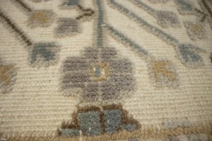 Cream Geometric 8X9 Modern Oriental Rug - 12