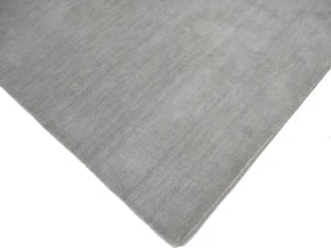 Gray Modern Solid 5X8 Gabbeh Oriental Rug - 11
