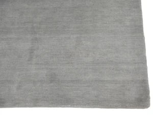 Gray Modern Solid 5X8 Gabbeh Oriental Rug - 9