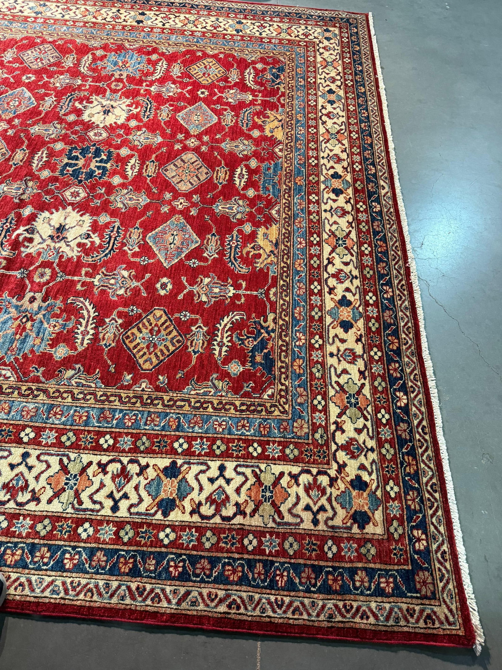 Magnificent Super Kazak Rug 9.1x12.6 - 11