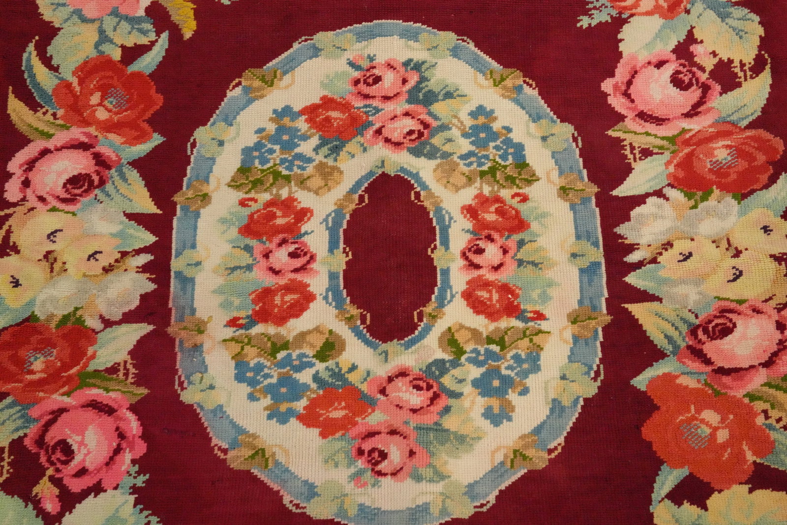 Vegetable Dye Karabagh Oriental Rug 3x3 - 4