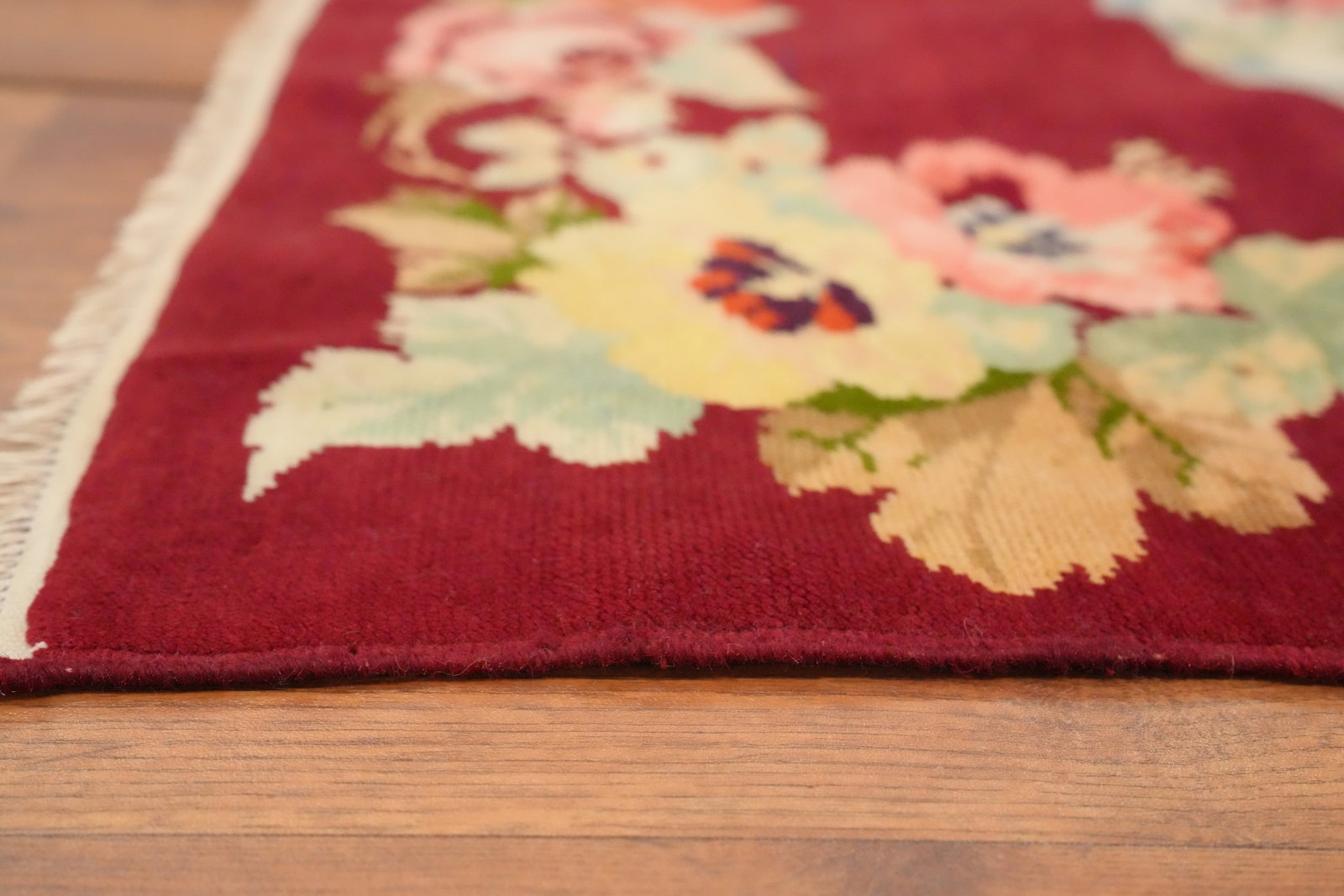 Vegetable Dye Karabagh Oriental Rug 3x3 - 9
