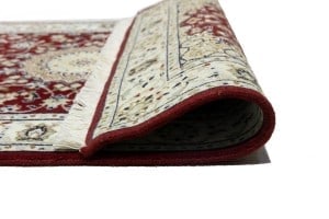 Red Floral 3X10 Indo-Nain Oriental Runner Rug - 15