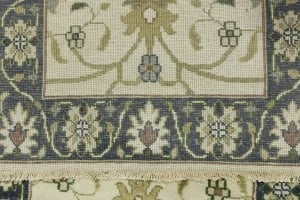 Cream Floral 2'5X13'4 Osh Chobi Peshawar Oriental Runner Rug - 10