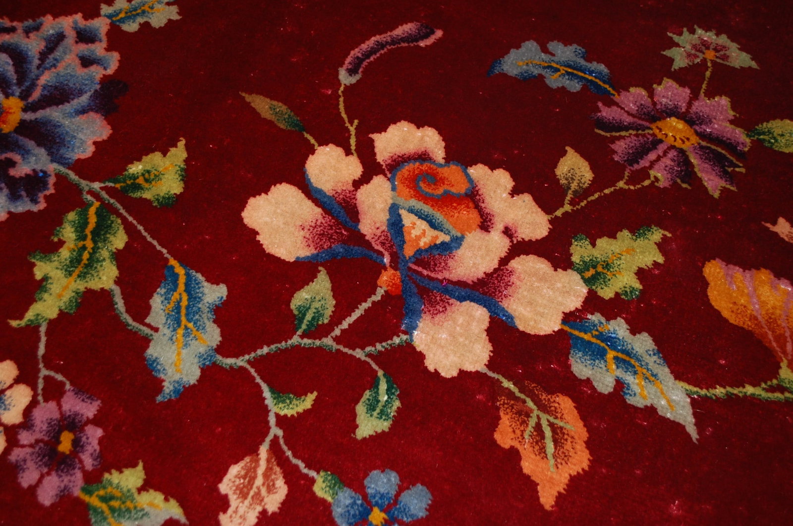 CHINESE NICHOLS RUG 8.8x11 - 7
