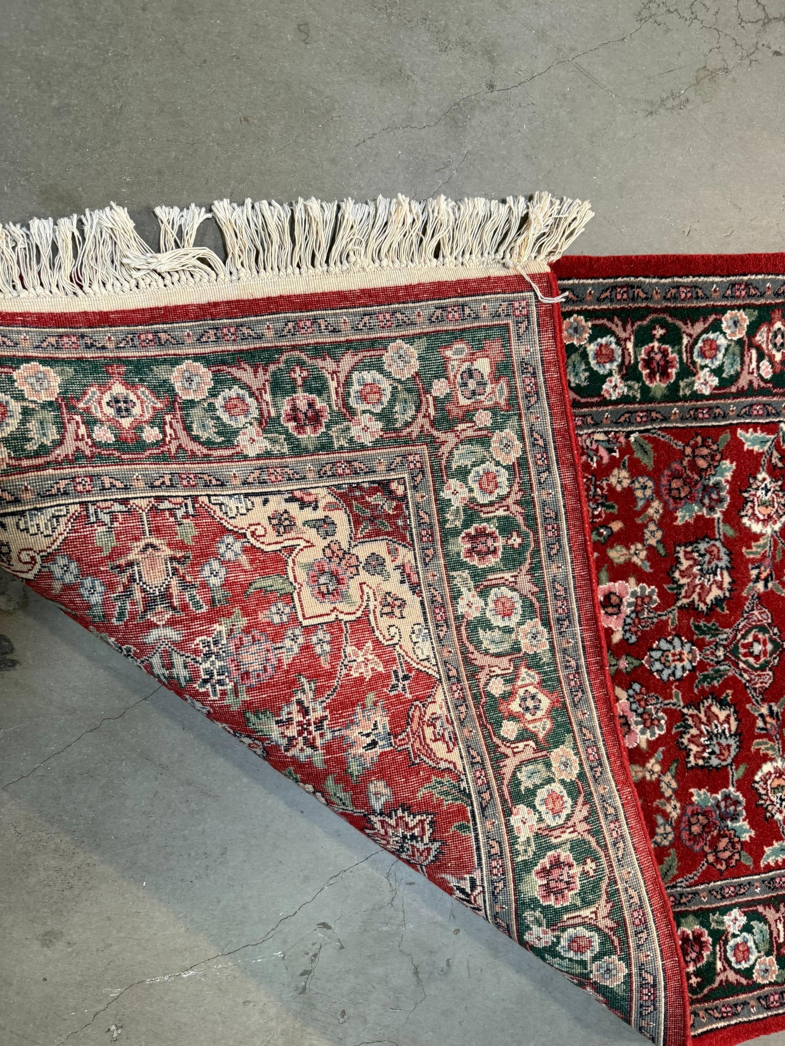 Fine Silk&Wool Tabriz Runner 2.6x10' - 11