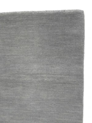 Gray Modern Solid 6X9 Gabbeh Oriental Rug - 12