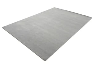 Gray Modern Solid 6X9 Gabbeh Oriental Rug - 3