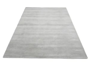 Gray Modern Solid 6X9 Gabbeh Oriental Rug - 8