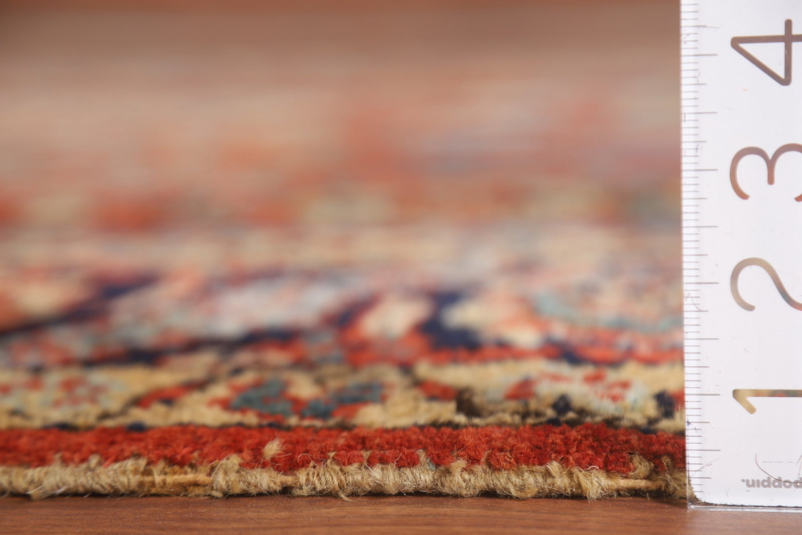 Pre-1900 Vegetable Dye Heriz Serapi Persian Area Rug 9x11 - 20