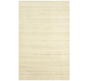 Cream Solid Gabbeh Modern Rug in All Size (1 of 10)