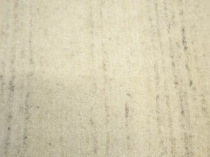 Cream Solid Gabbeh Modern Rug in All Size - 6