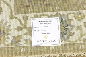 Light Rust Floral 5x8 Osh Chobi Oriental Rug - 17