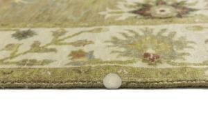 Tan Floral Traditional 5X8 Osh Chobi Peshawar Oriental Rug - 13