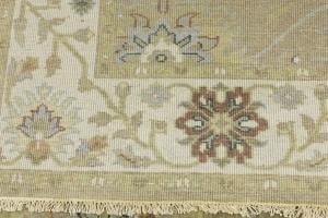Tan Floral Traditional 5X8 Osh Chobi Peshawar Oriental Rug - 15