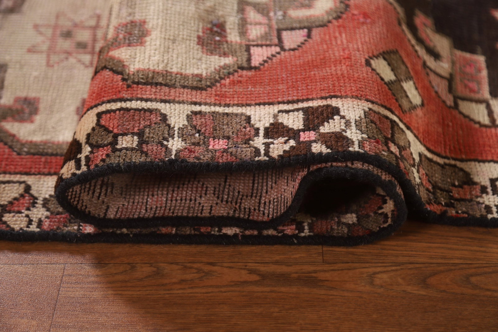 All-Over Geometric Bakhtiari Persian Area Rug 5x9 - 11