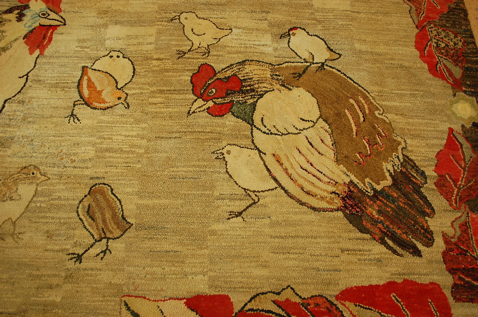 AMERICAN HOOKED RUG 6x8.10 - 2
