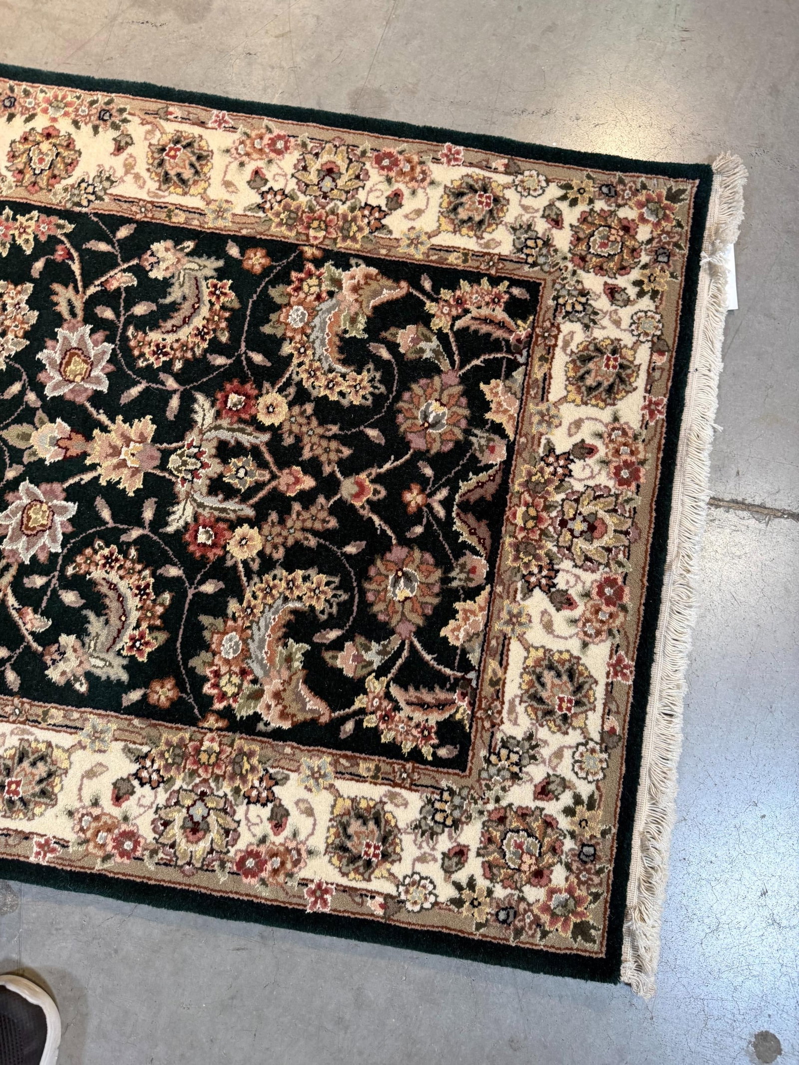 Fine Silk&Wool Tabriz Runner 2.6x12' - 10