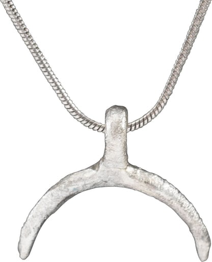 VIKING LUNAR PENDANT NECKLACE C.950-1050 AD. - 2