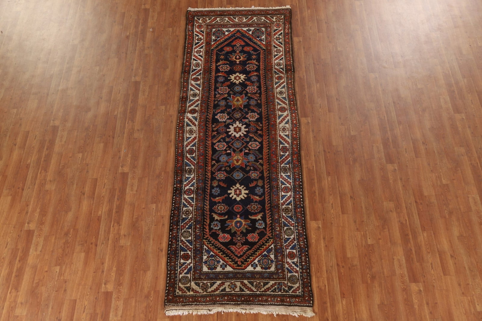 Pre-1900 Vegetable Dye Bakhtiari Persian Rug 4x10: Title: Pre-1900 Vegetable Dye Bakhtiari Persian Rug 4x10 Description:A Beautiful Genuine Iran ( Persia ) Bakhtiari rug is Hand Knotted by skillful weavers in Iran ( Persia ) with