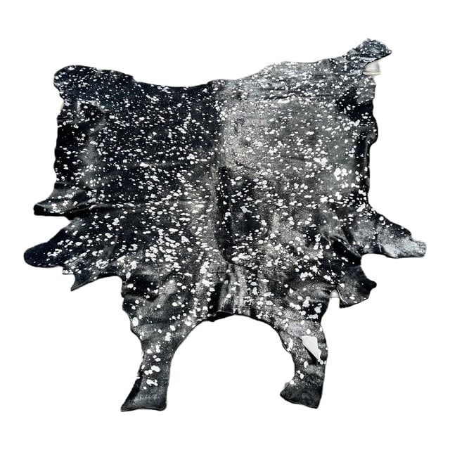 Modernized Argentinian cowhide: Title:Modernized Argentinian cowhide Rug#:53A Size/Format:6.06x6.09 Origin:Argentina Material:cowhide Reserve: $250.00 Shipping: Domestic: Flat-rate of $30.00 to anywhere within the contiguous U.S. I