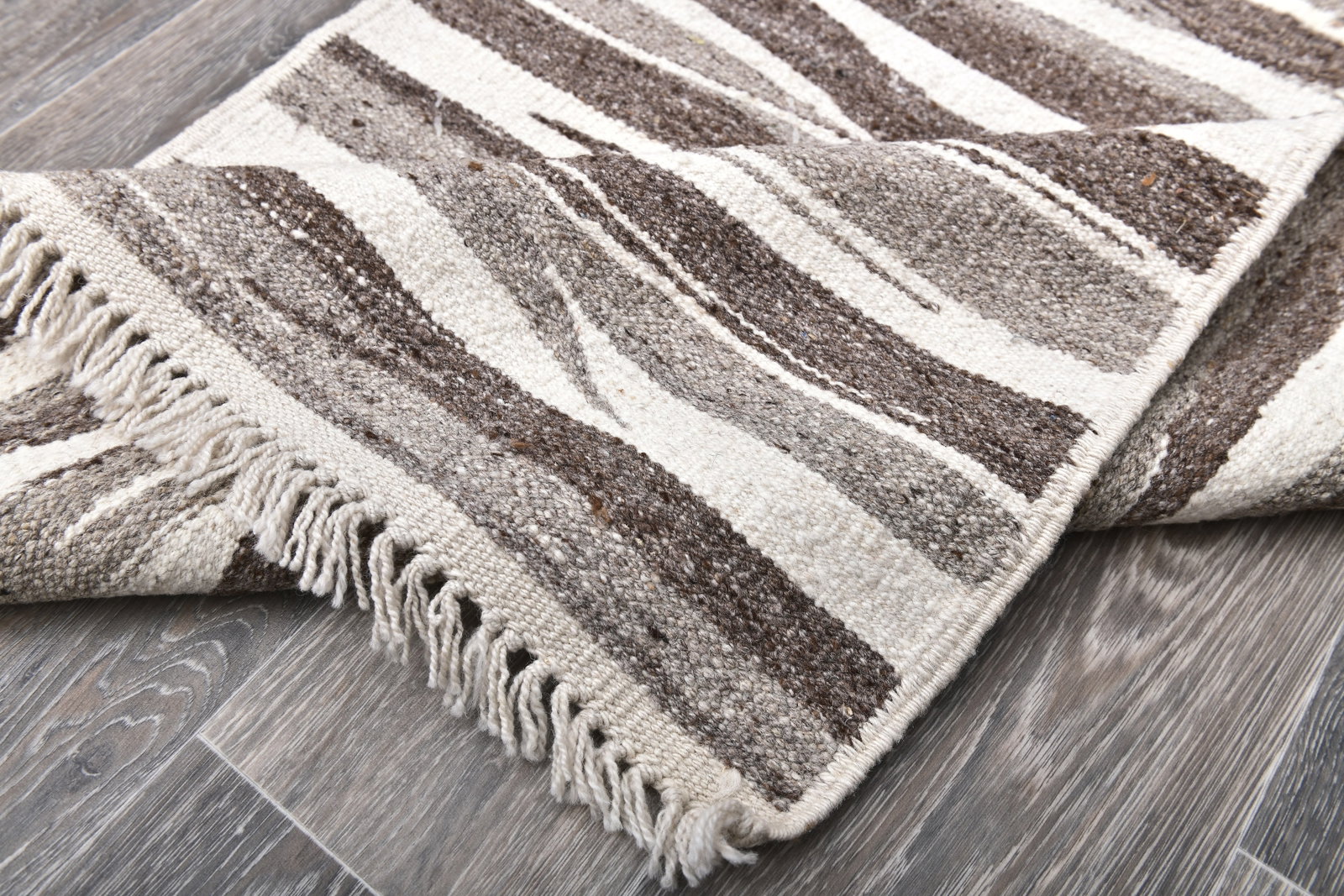 2'6'' x 9'2'' Turkish Handmade Kilim Rug - 34414 - 11