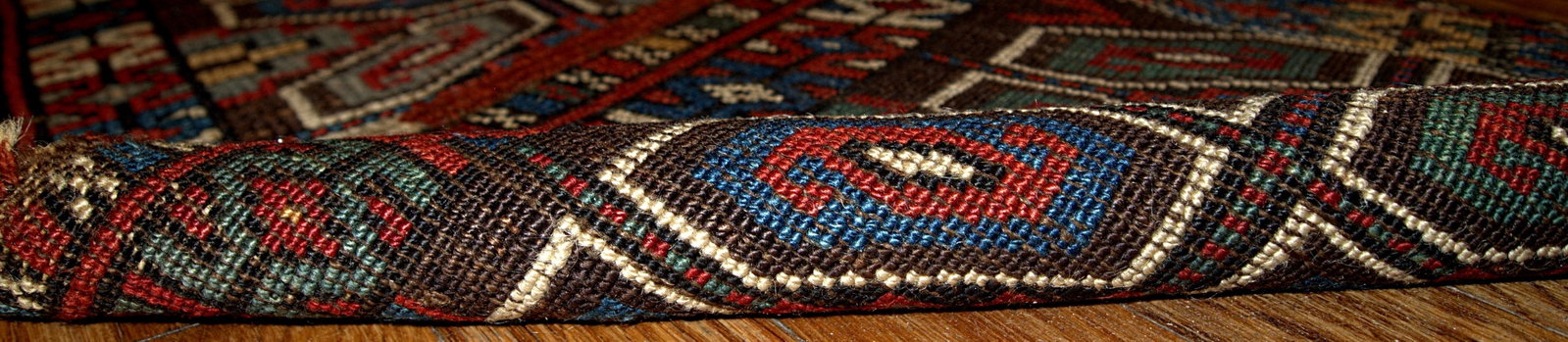 Handmade antique collectible Turkish Yastik rug 1.5' x 3' ( 45cm x 91cm ) 1880s - 5