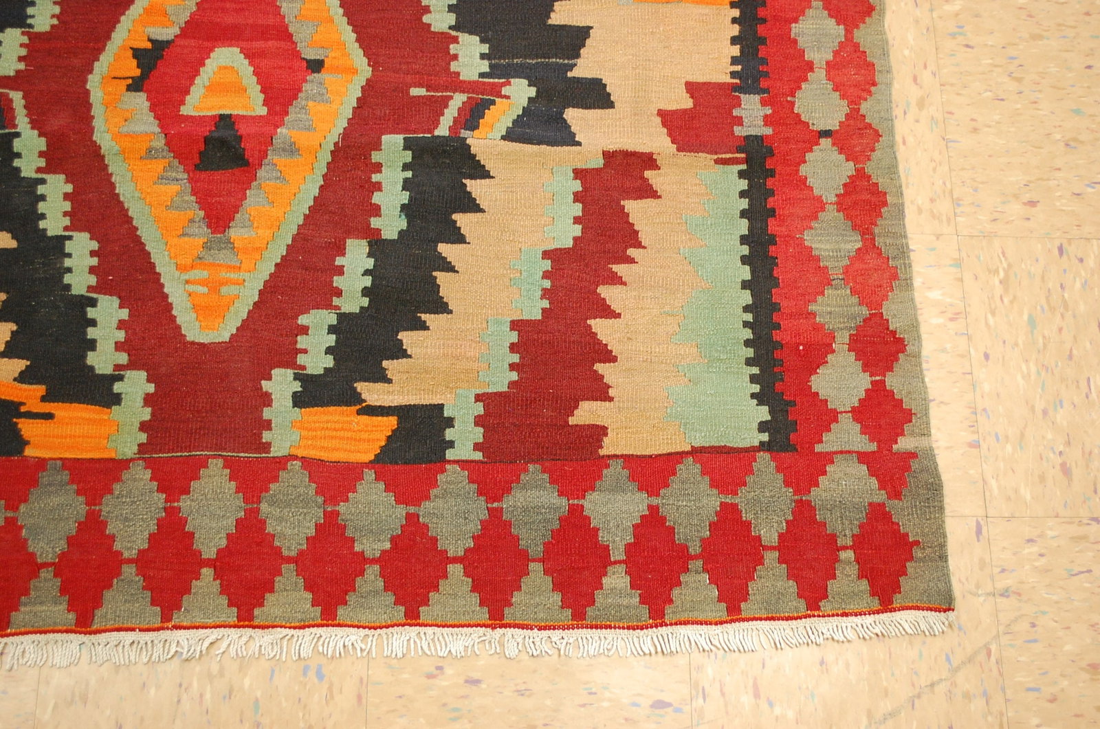 CAUCASIAN KILIM 4.8x13.8 - 2