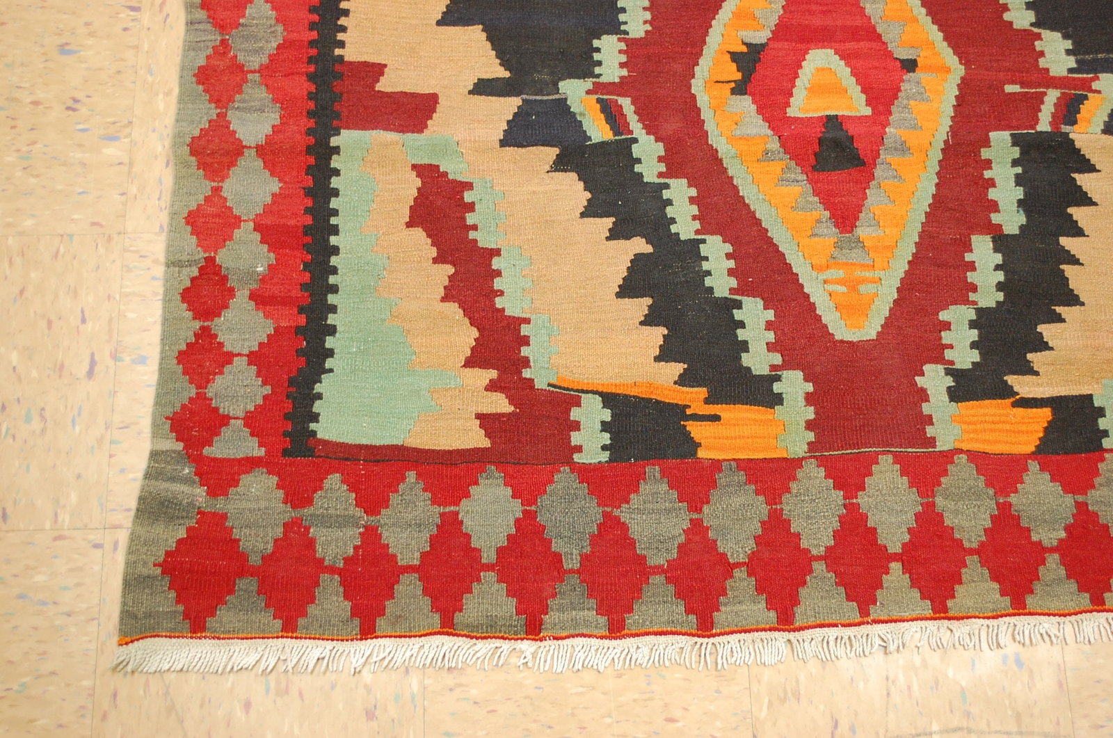 CAUCASIAN KILIM 4.8x13.8 - 3