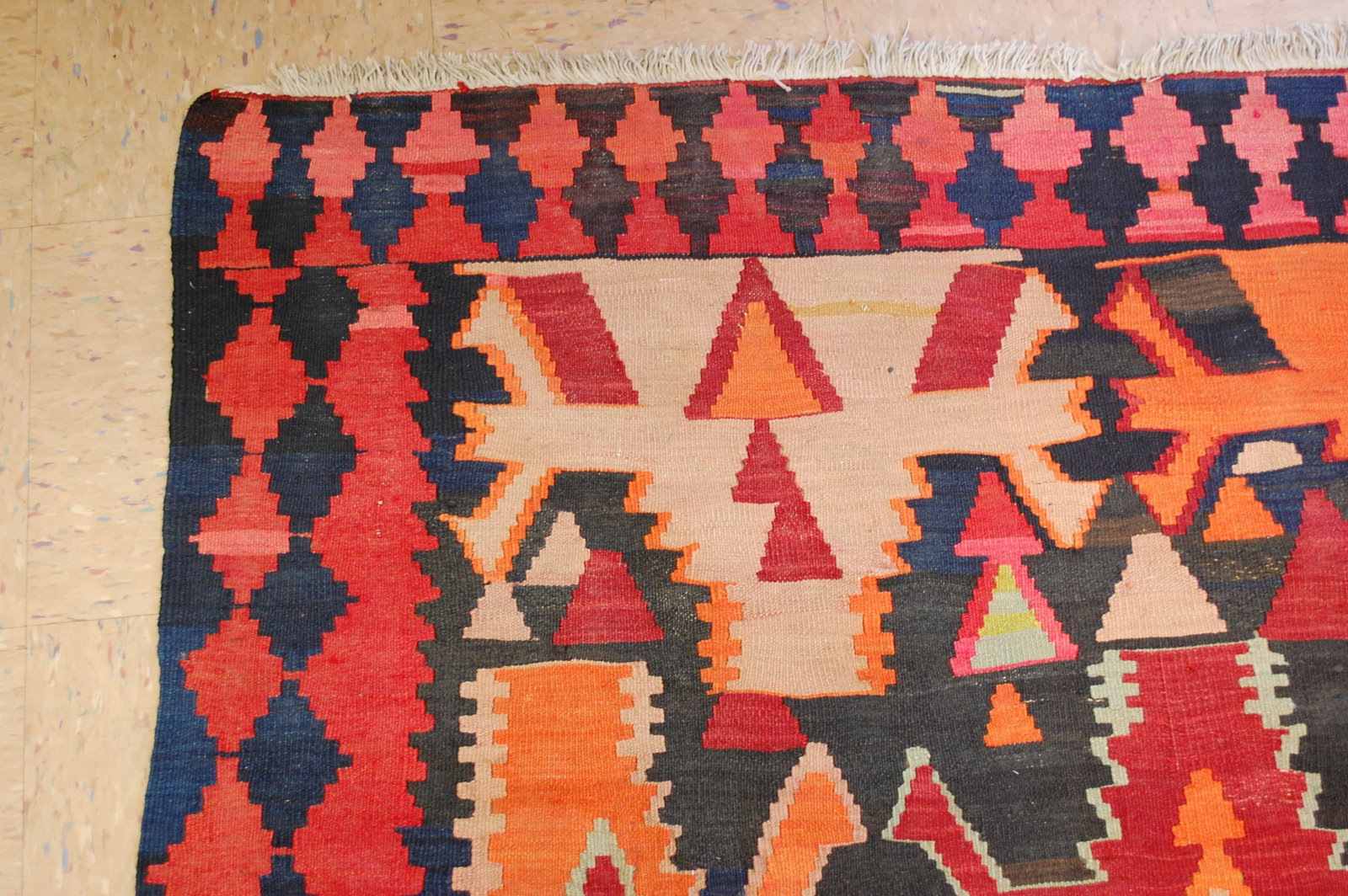 CAUCASIAN KILIM 4.10x13 - 4