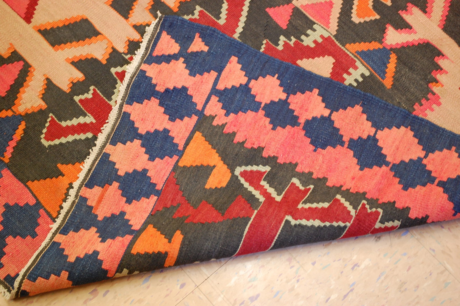 CAUCASIAN KILIM 4.10x13 - 9