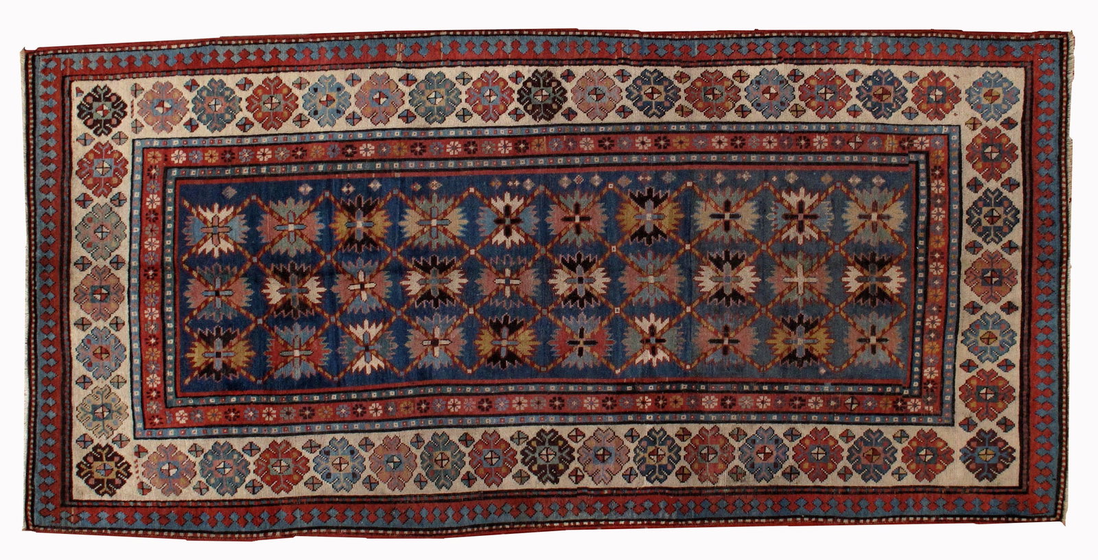 Handmade antique Caucasian Talish rug 4.3' x 8.9' ( 131cm x 271cm ) 1880s: Title: Handmade antique Caucasian Talish rug 4.3' x 8.9' ( 131cm x 271cm ) 1880s Origin:Russia Dimensions: 4.3' x 8.9' ( 131cm x 271cm ) Materials:wool Year:1880s Description:Antique handmade Caucasia