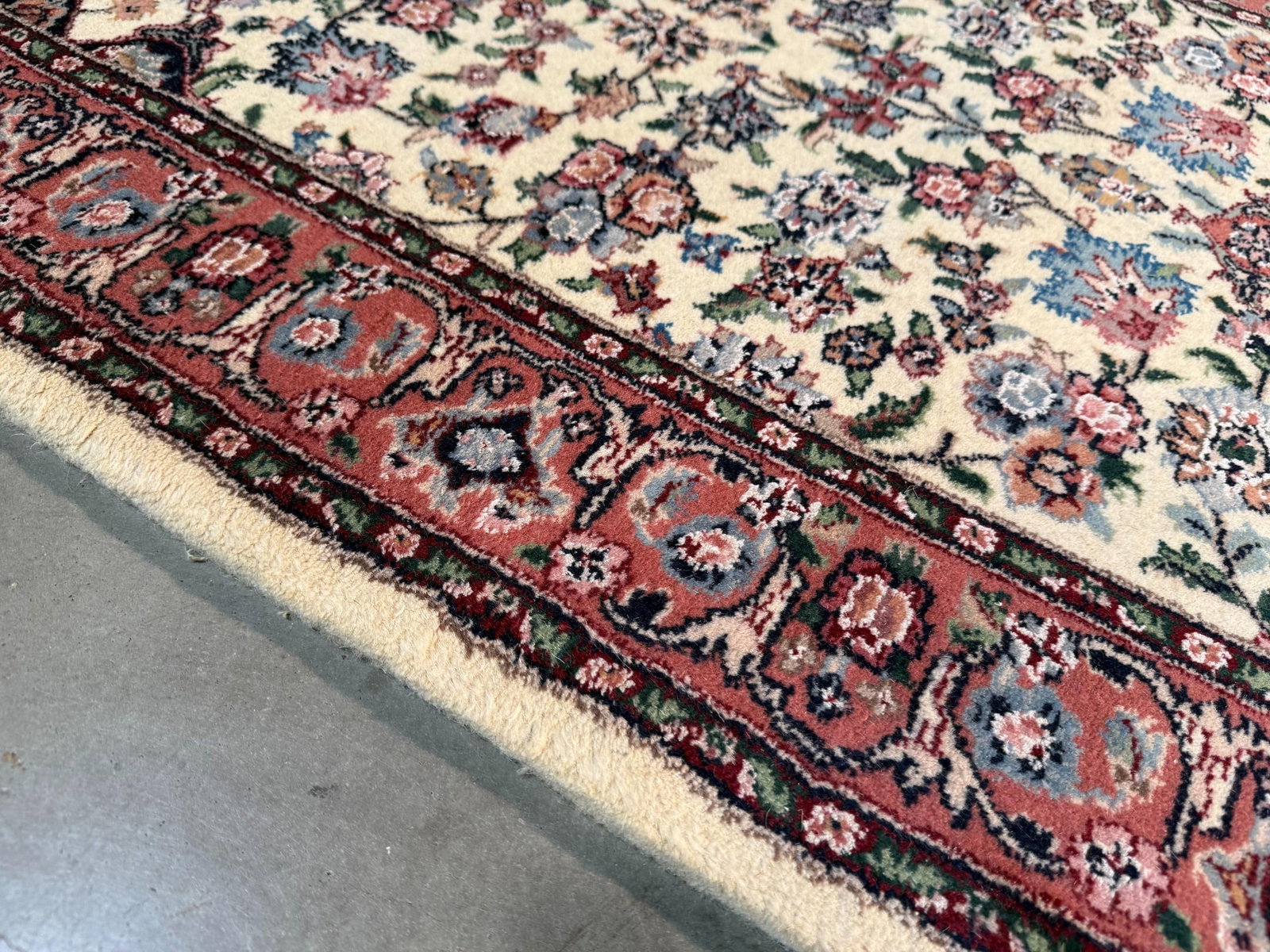 Fine Silk&Wool Tabriz Runner 2.6x12' - 8