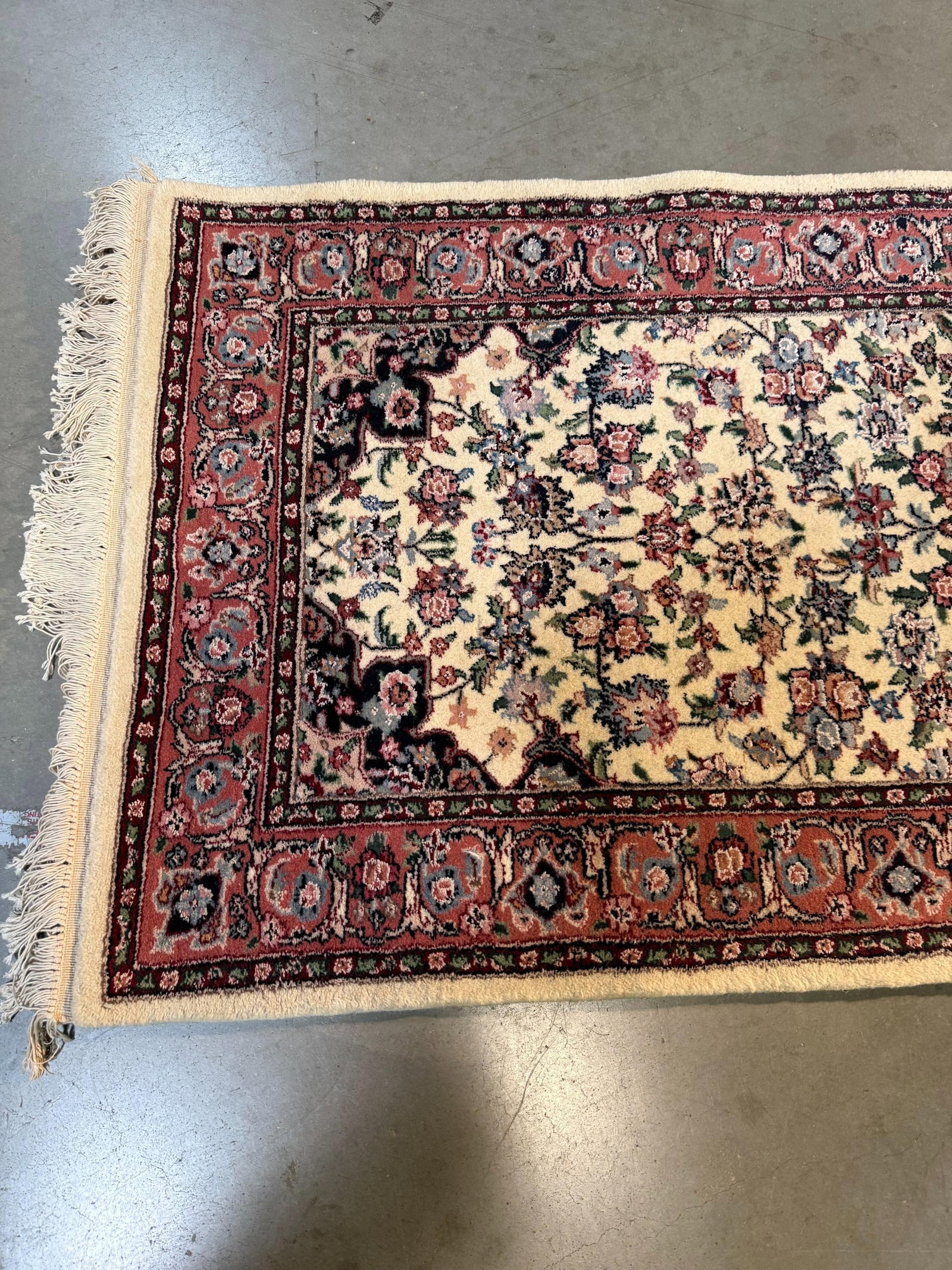 Fine Silk&Wool Tabriz Runner 2.6x12' - 9