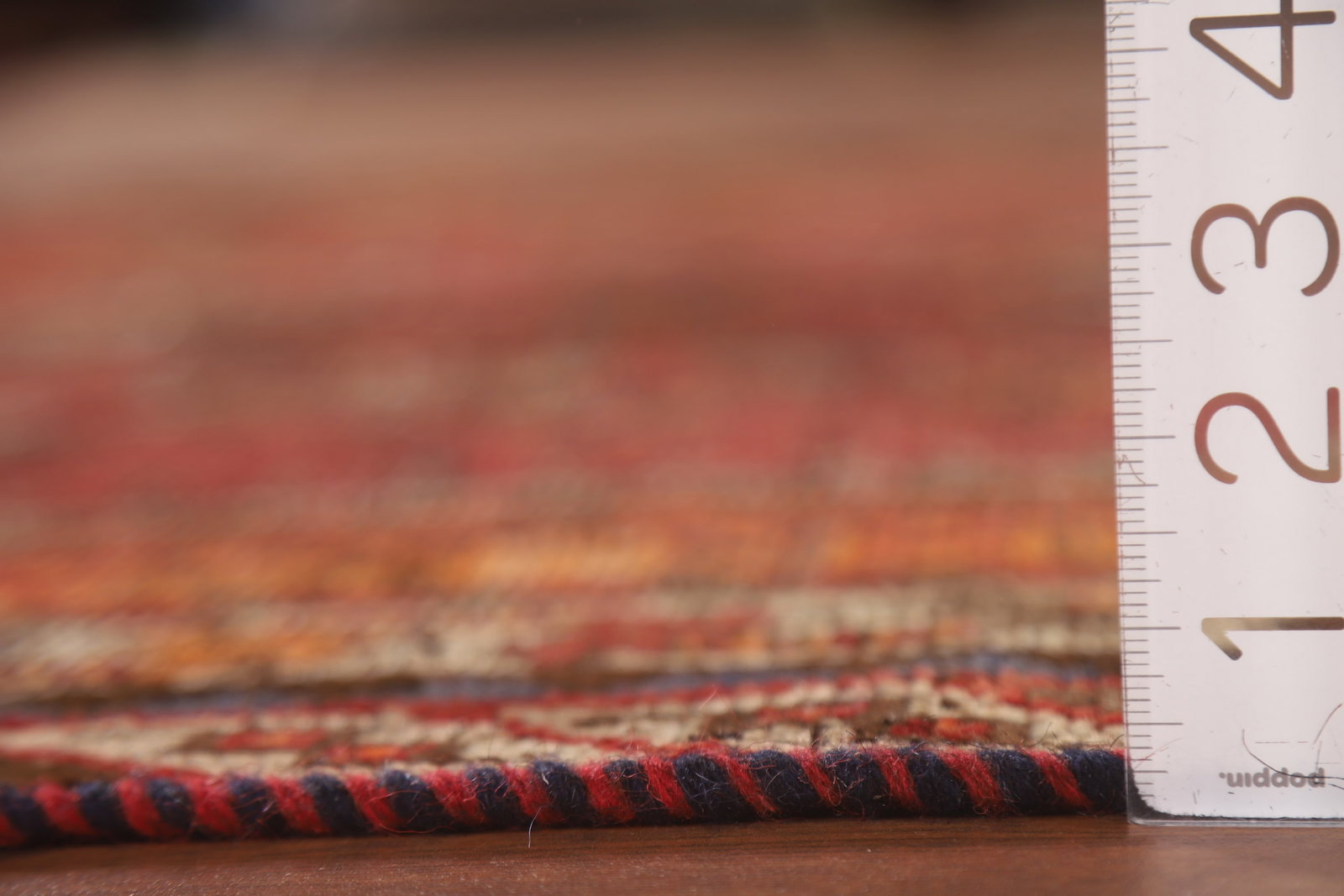 Pre-1900 Vegetable Dye Qashqai Persian Area Rug 5x8 - 17
