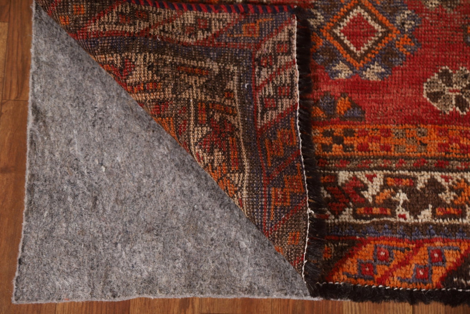 Pre-1900 Vegetable Dye Qashqai Persian Area Rug 5x8 - 6