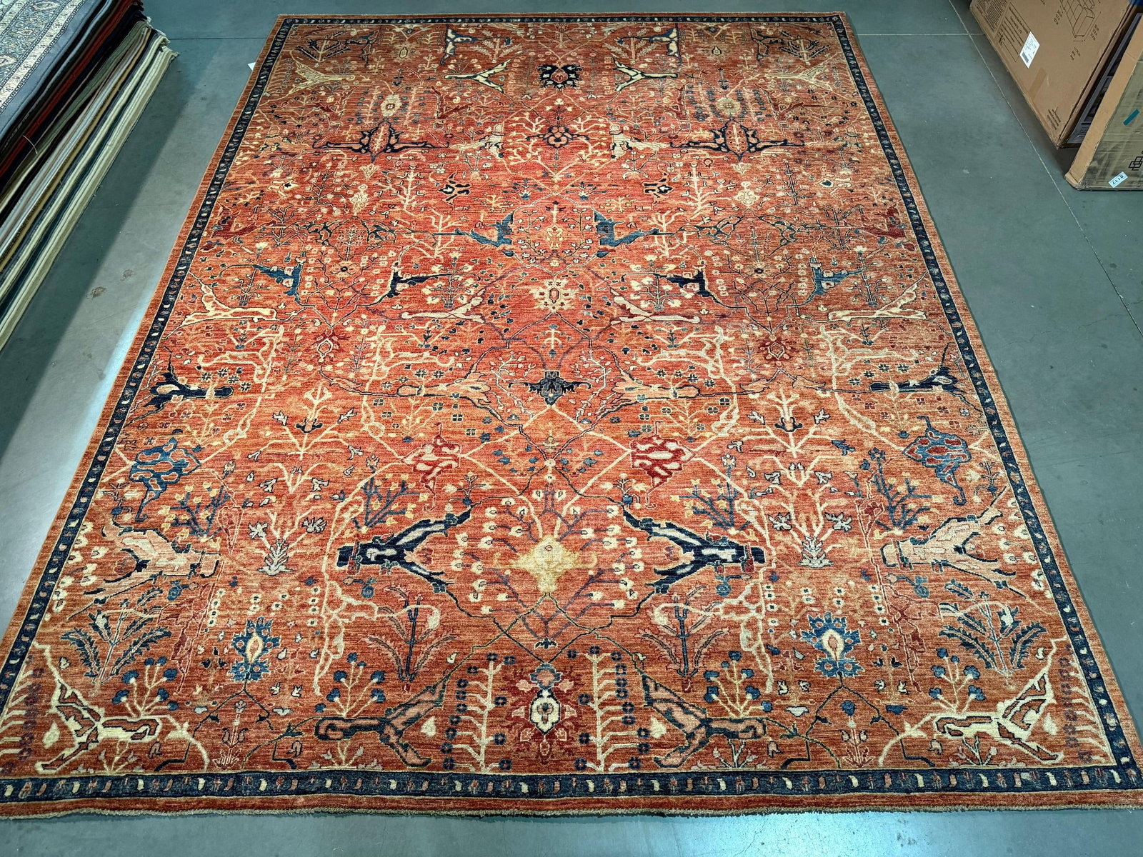 Exquisite Fine Serapi Design Rug 9.2x11.9 (1 of 9)