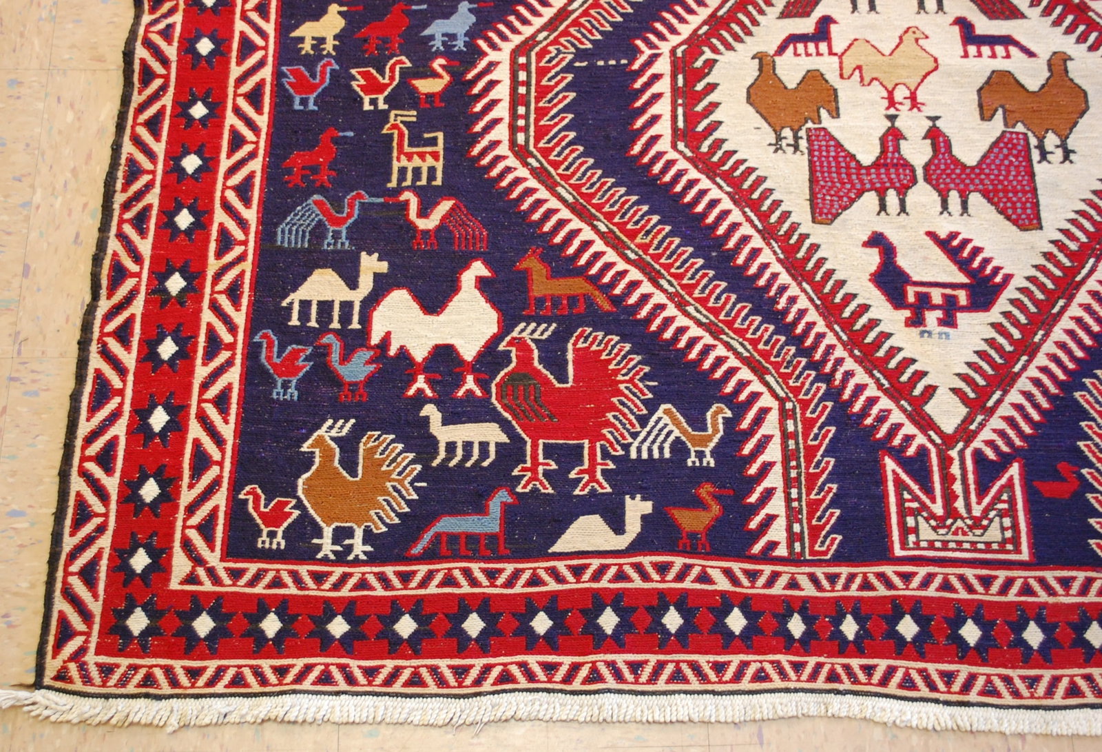 CAUCASIAN SOUMAK KILIM 5x9 - 3
