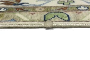 Cream Floral 12X15 Osh Chobi Peshawar Oriental Rug - 10