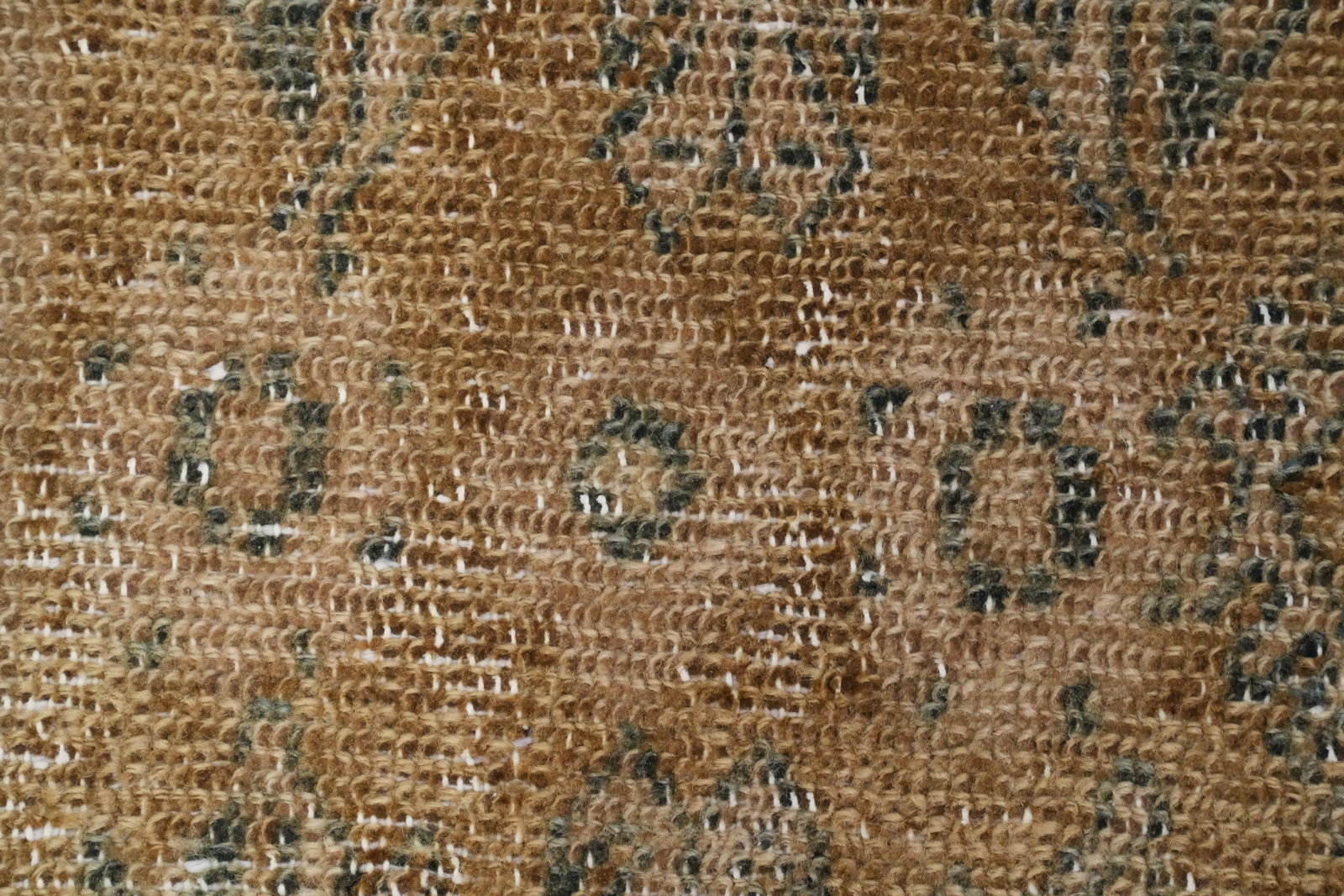 Antique Vegetable Dye Bibikabad Persian Runner Rug 3x13 - 7