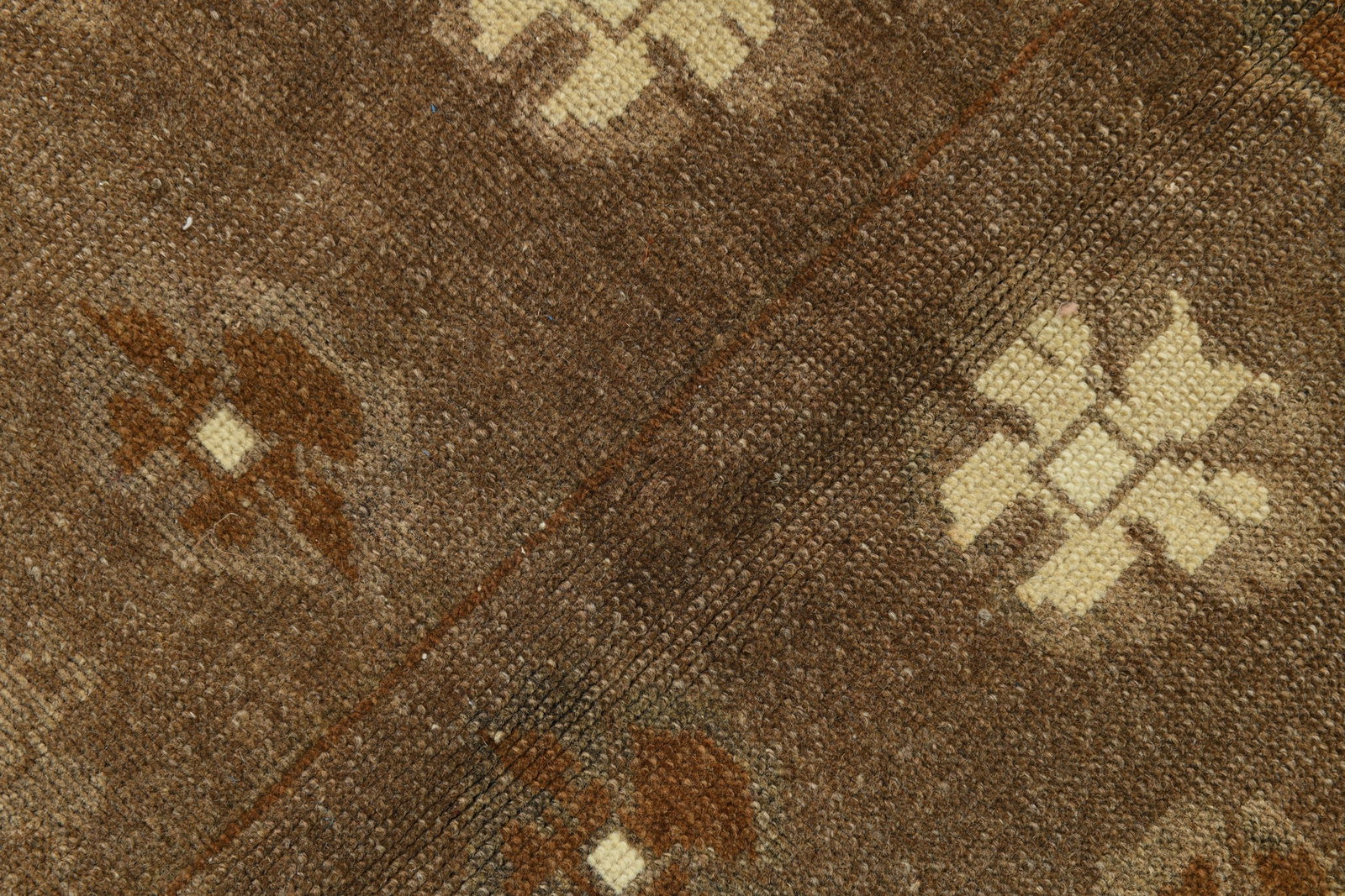 10'4'' x 13'4'' Unique Handmade Vintage Rug - 6370 - 7